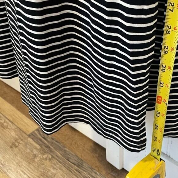 Ann Taylor Long black & white petite skirt size XXSP - Picture 2 of 4